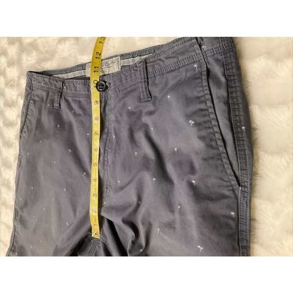 Pd&C Men’s Gray Palm Tree Shorts Size 34 - Picture 9 of 10